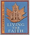  Logo: Living the Faith, September 11 