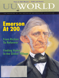  Cover, March/April 2003 UU World: Emerson at 200