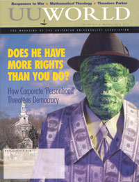  Cover, May/June 2003 UU World: Does He Have More Rights Than You Do?