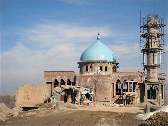 A village mosque in Istalif, Afghanistan, near Kabul (Tim Kutzmark)