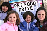 UU children raise funds for pet food
